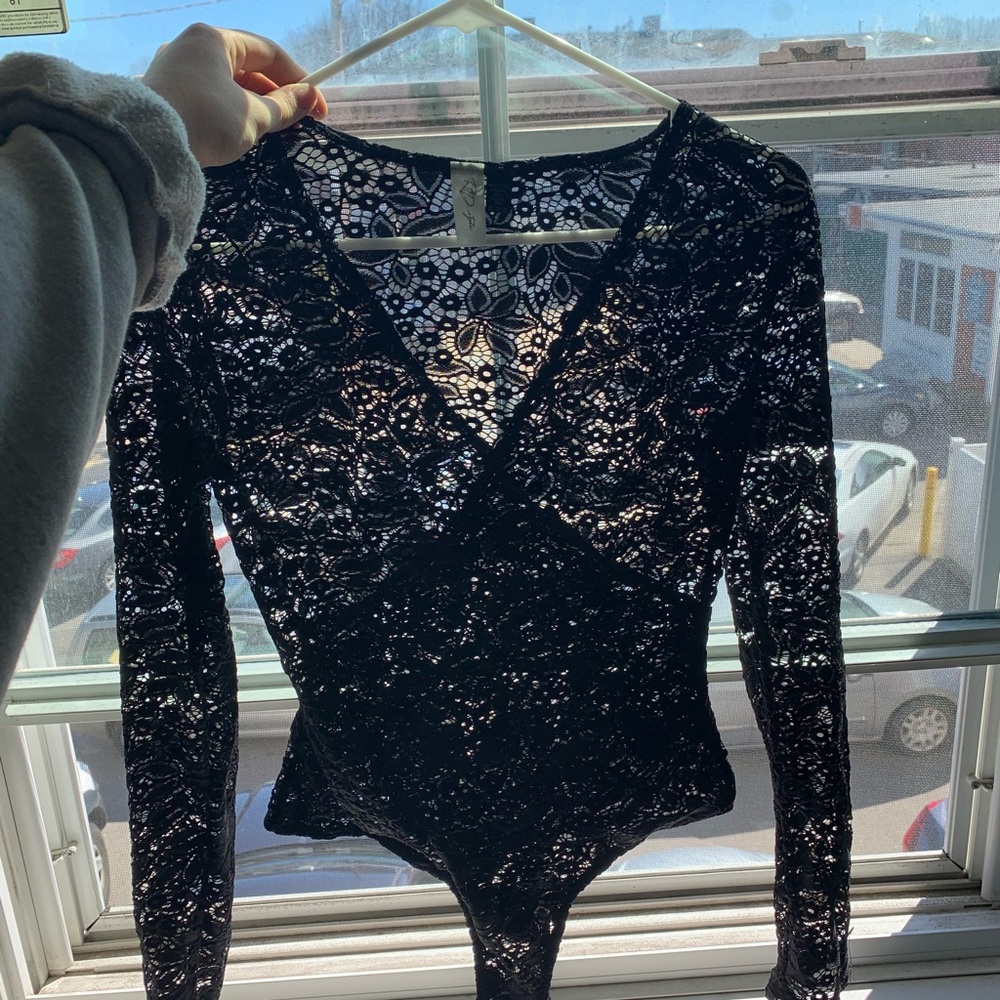 All lace bodysuit